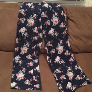 Floral pants
